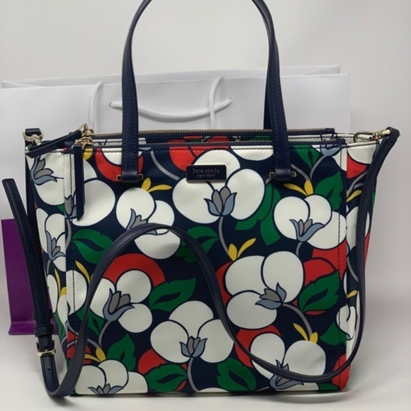 Kate Spade Breezy and Multicolor Floral Tote